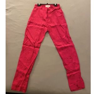 Equipment by Tabitha Simmons Pink Star Slacks